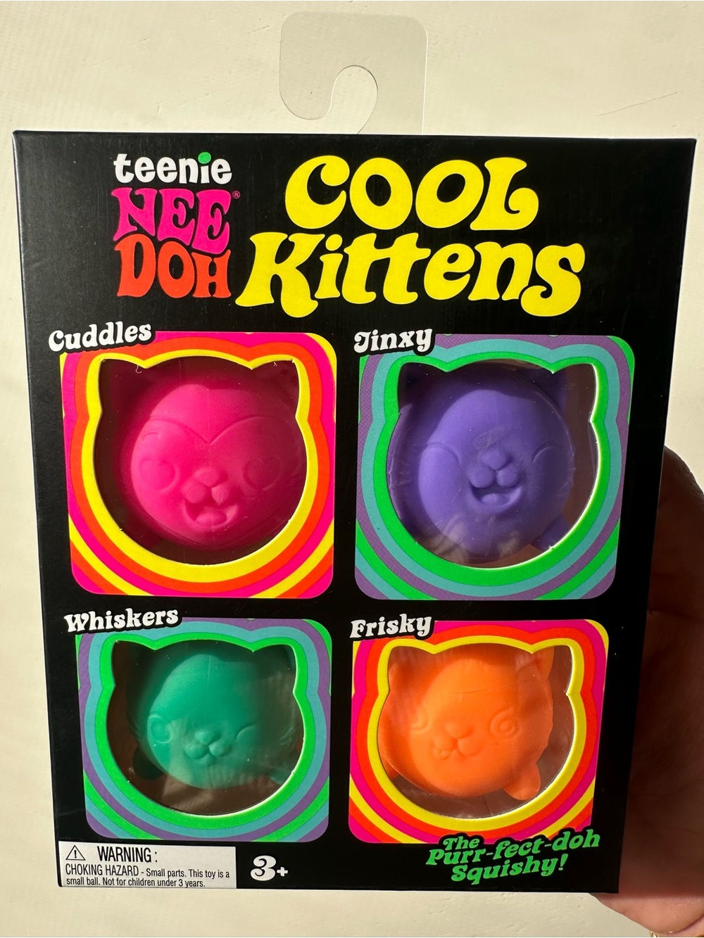 🐱 NeeDoh Cool Kittens – 4 Pack 🐱
